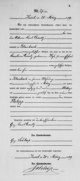 Datei:1889 Geburt Philipp Creutz.jpg