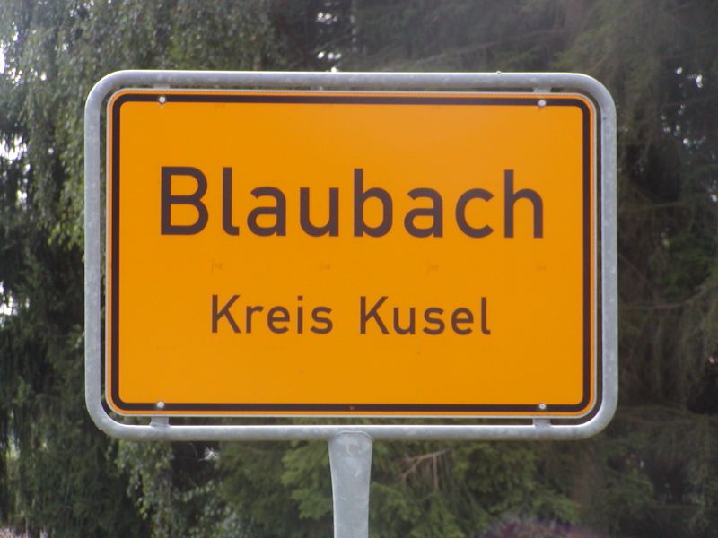 Datei:Ortsschild-blaubach.jpg