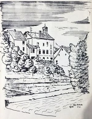 Reproduzierte Zeichnung Alte Schule von Franz Dietrich.jpg